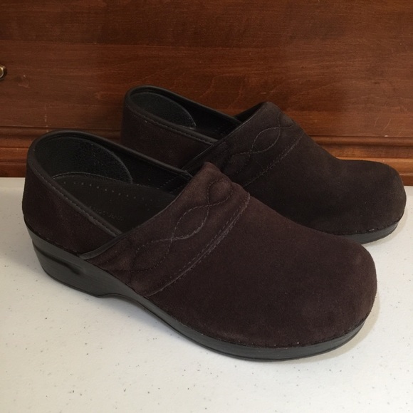 ▫️Lands’ End Women’s Brown Suede Clogs | Size 7B - Picture 15 of 15